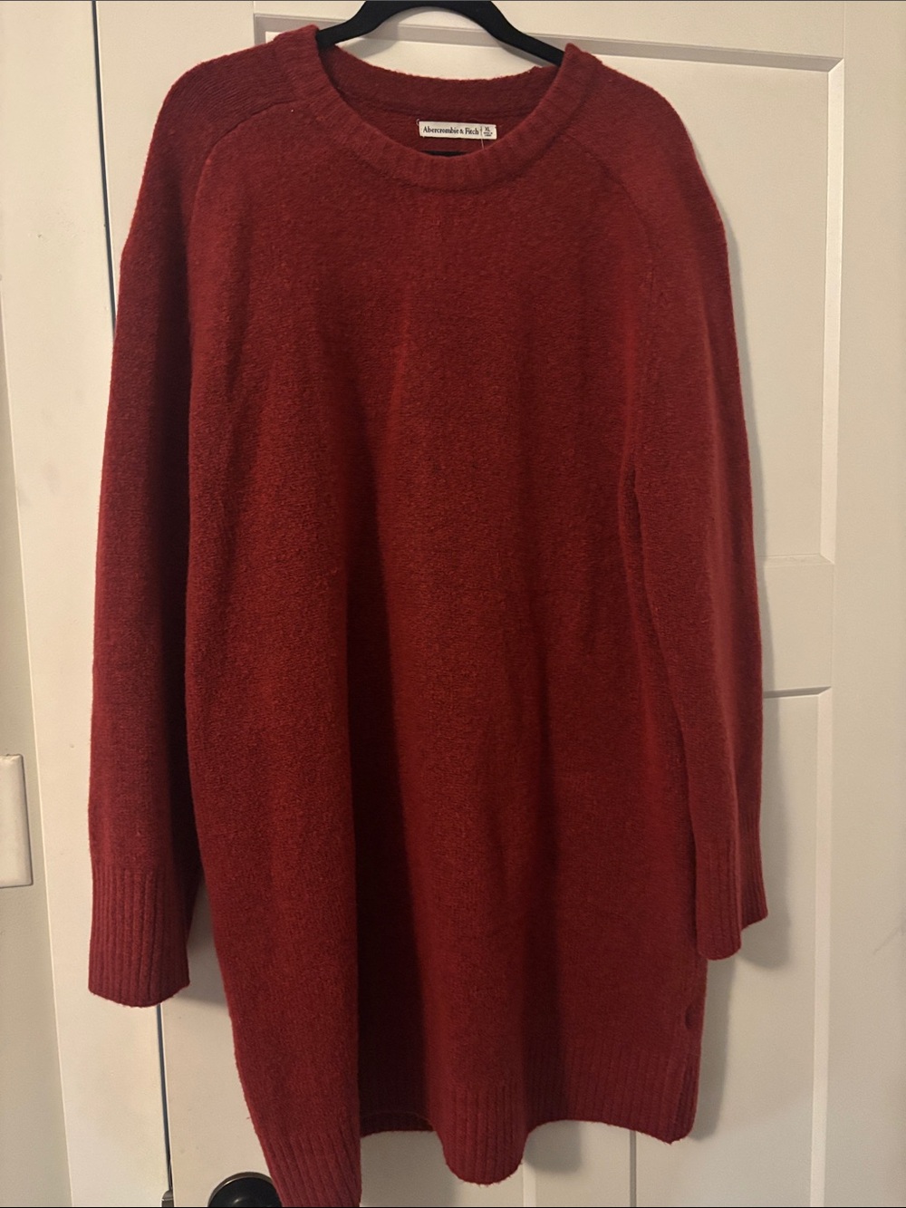 Abercrombie & Fitch Women's red sweater dress , NWT. Size XL